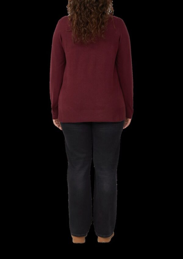 Strickpullover aus Viskosemix mit Rollkragen