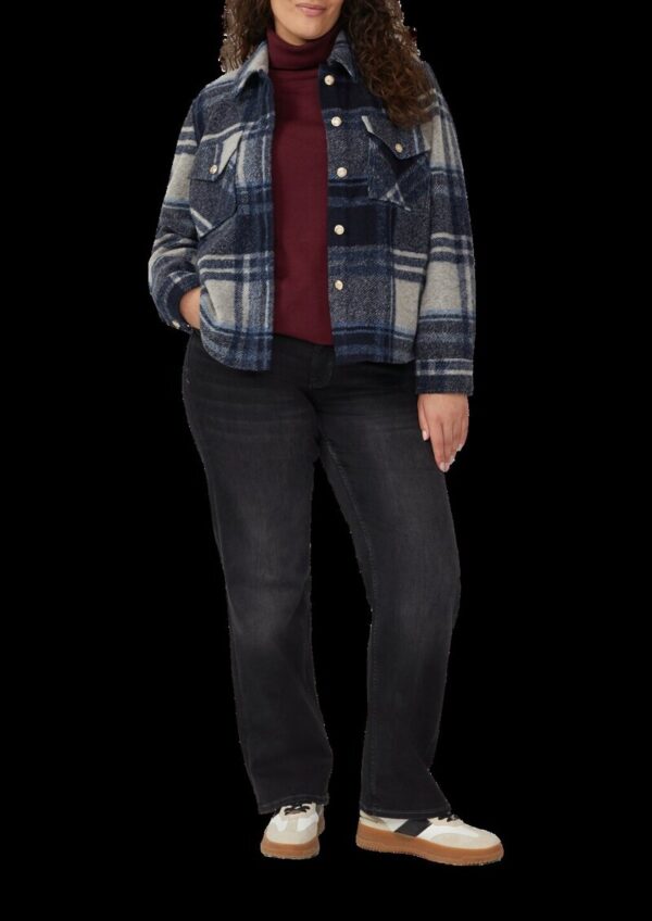 Strickpullover aus Viskosemix mit Rollkragen