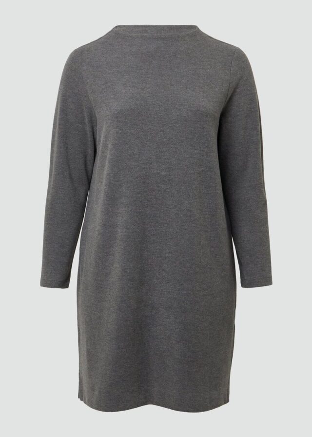 Kleid im Relaxed Fit mit Turtle Neck