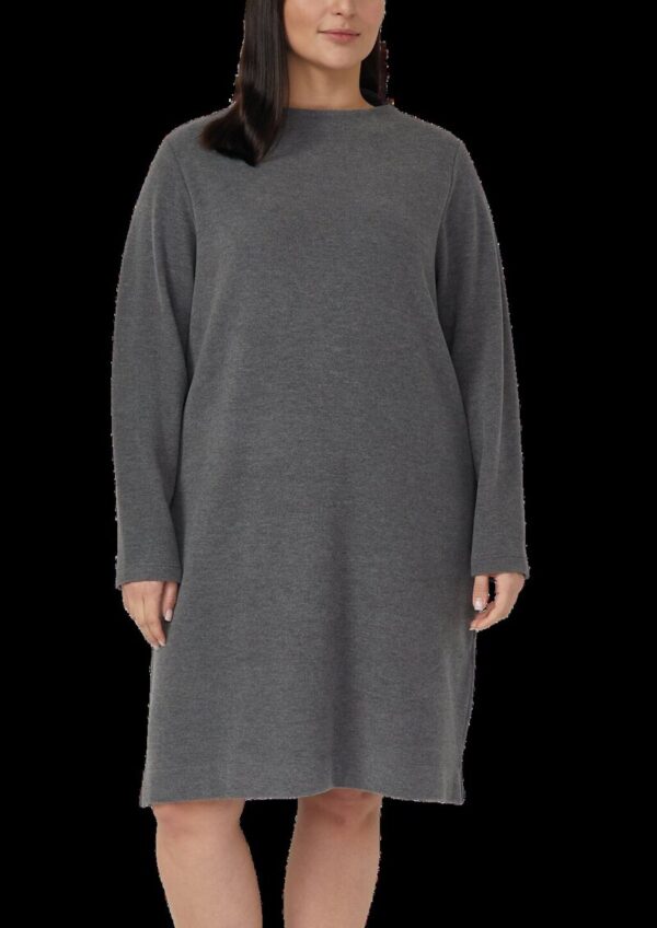 Kleid im Relaxed Fit mit Turtle Neck