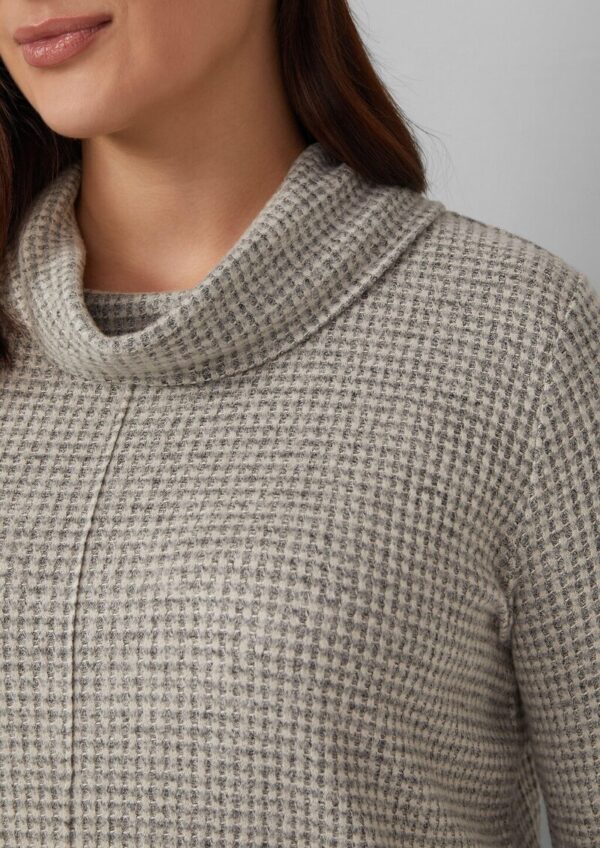 Langärmliges Jersey-Shirt mit elastischem Saum