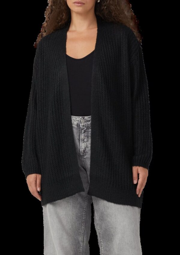 Lockere Strickjacke