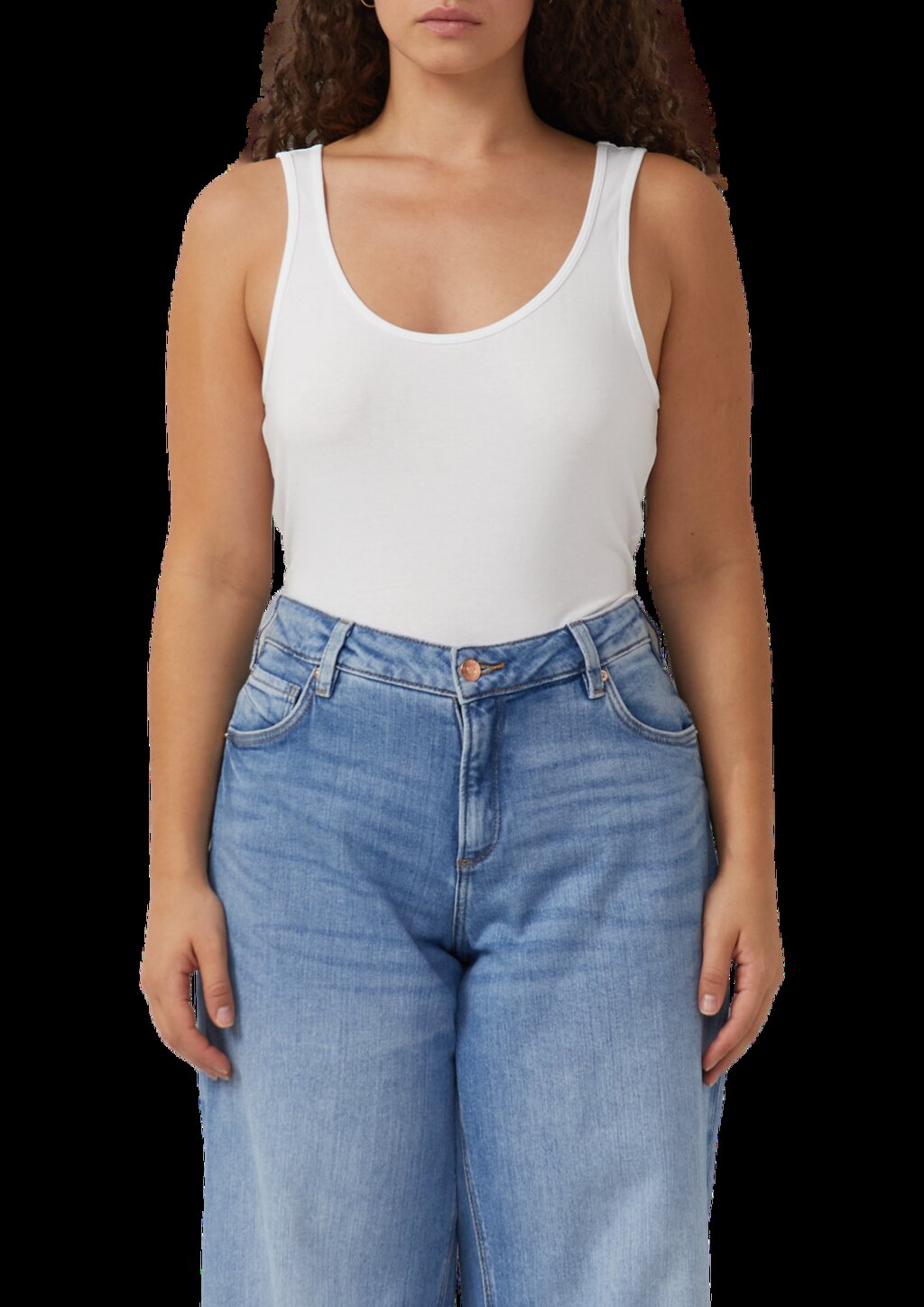 Top aus Baumwolljersey