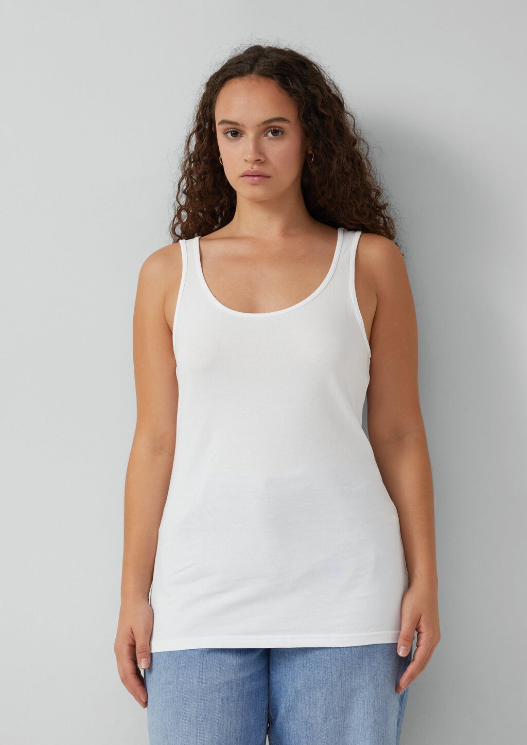 Top aus Baumwolljersey