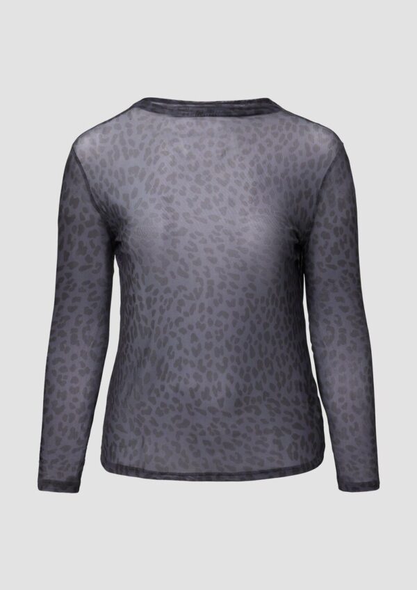 Mesh-Shirt mit All-over-Print