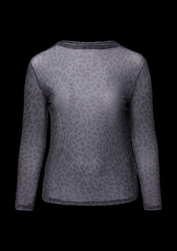 Mesh-Shirt mit All-over-Print