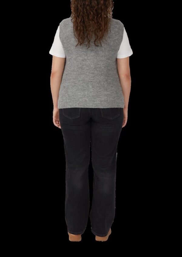 Strickweste aus Alpakamix