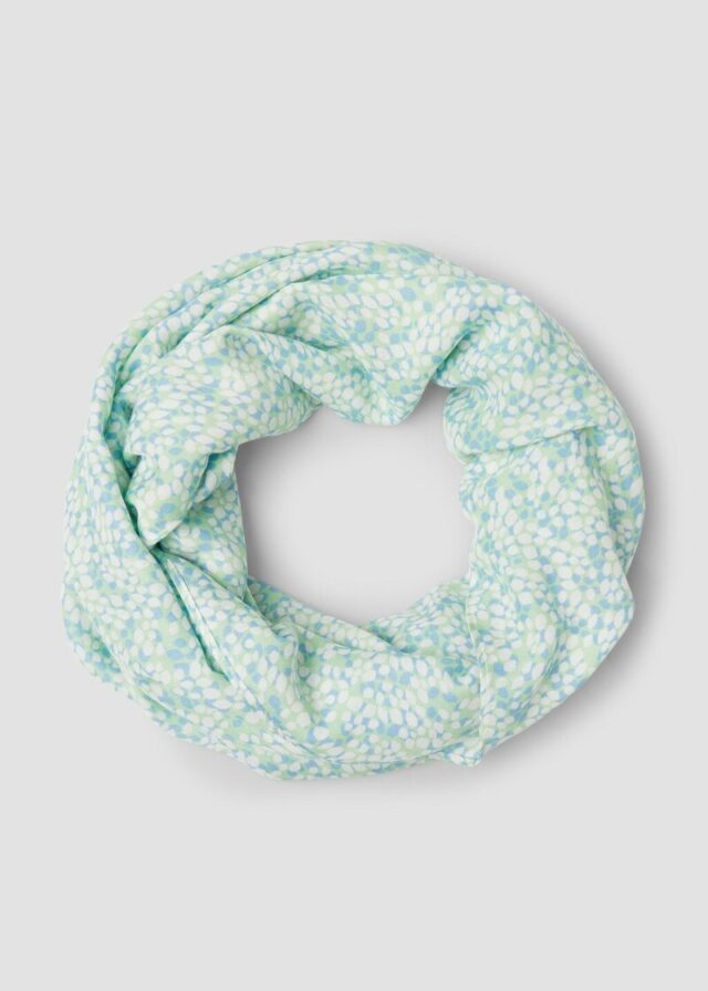 Gemusterter Loop-Schal aus Viskose