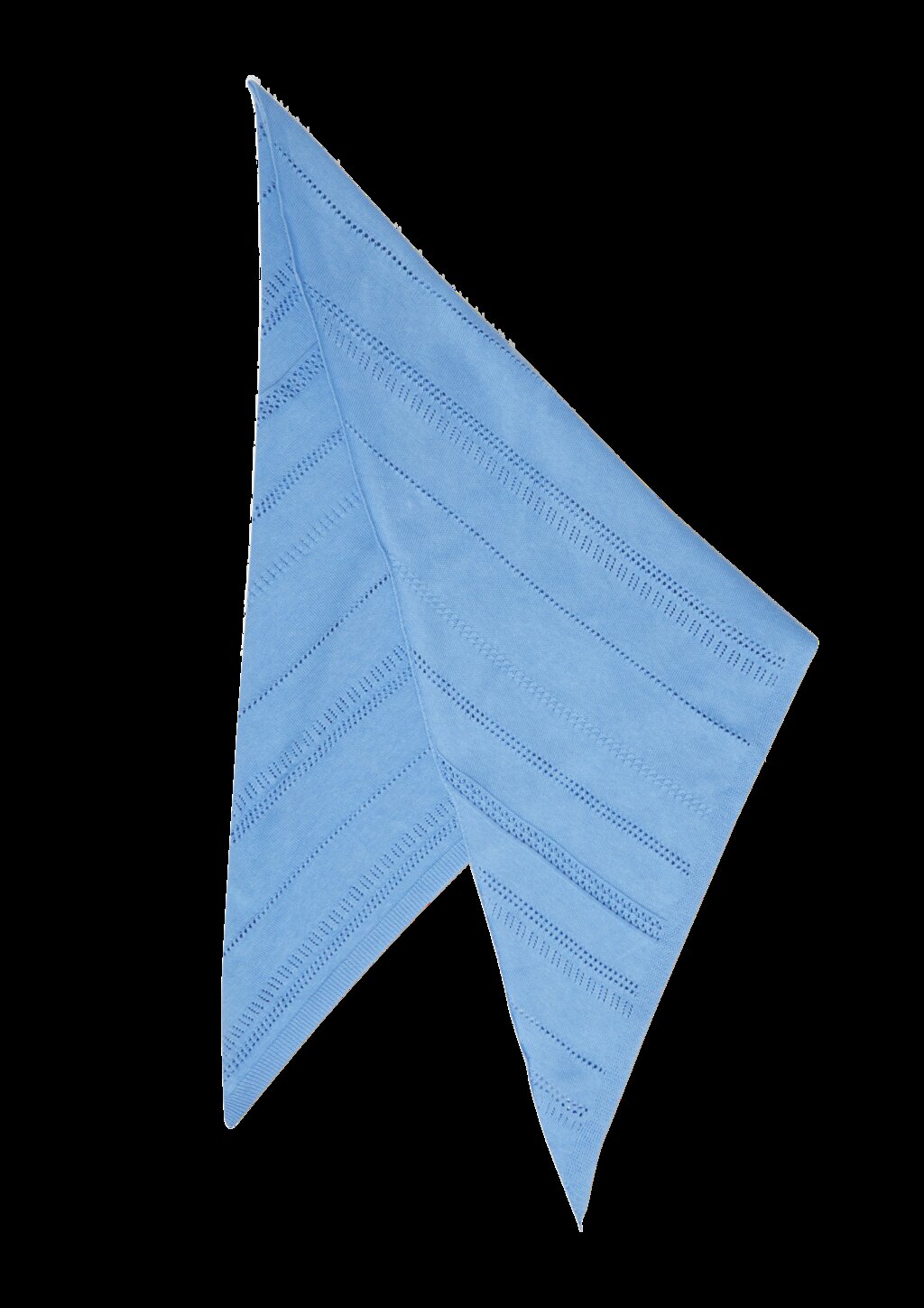 Quadratischer Schal aus Baumwolle-Viskose-Mix mit Ornamentmuster