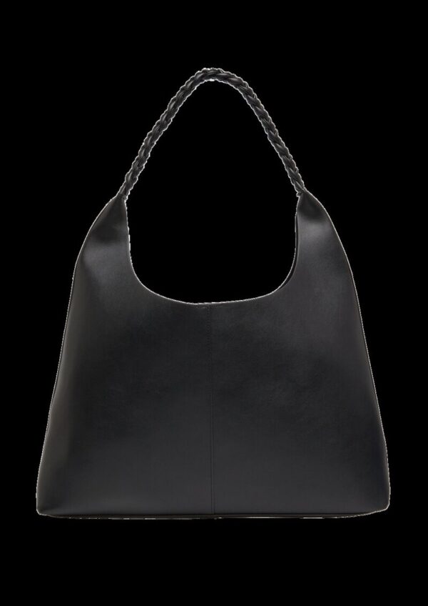 Hobo-Bag in Leder-Optik mit Logo-Prägung