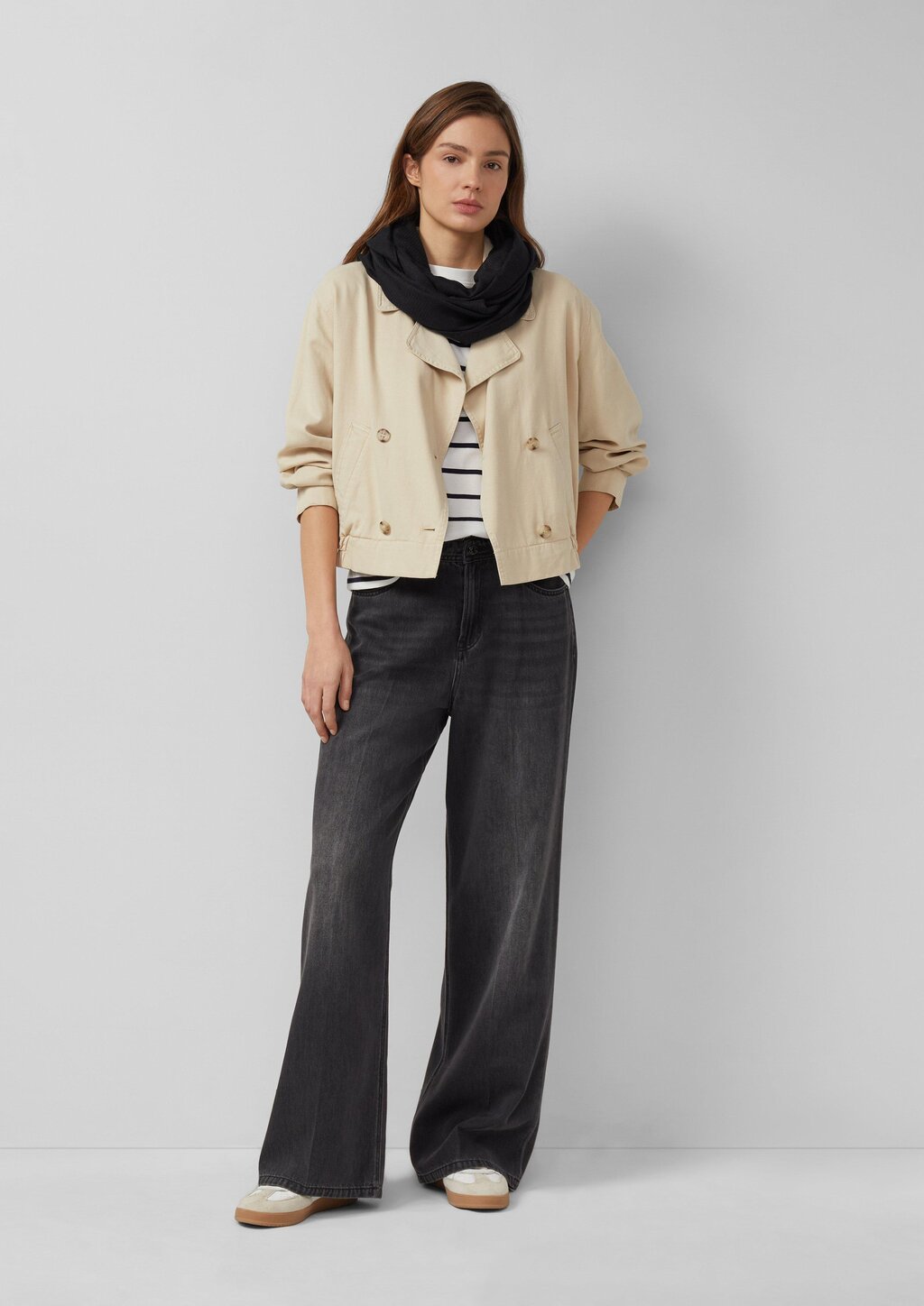 Loop-Schal aus Webware