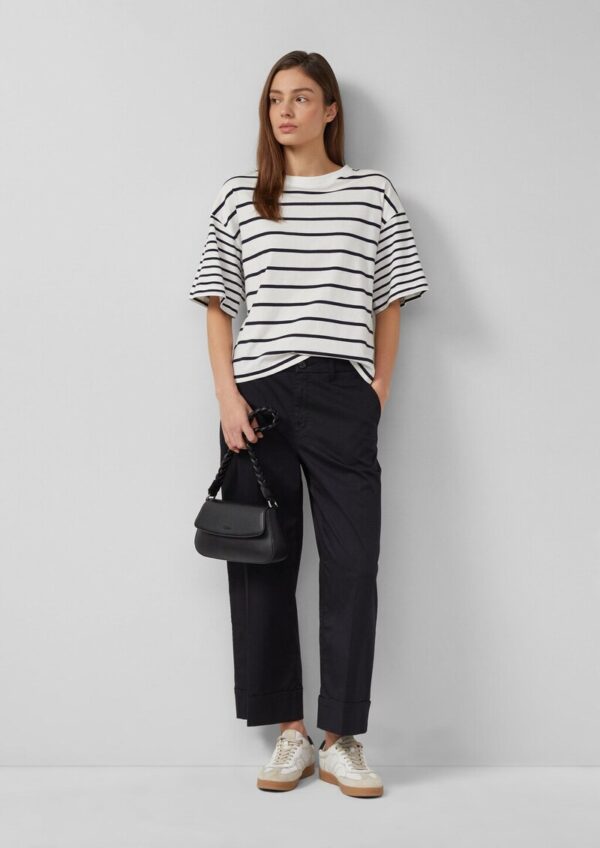 Hobo-Bag in Leder-Optik mit Logo-Prägung