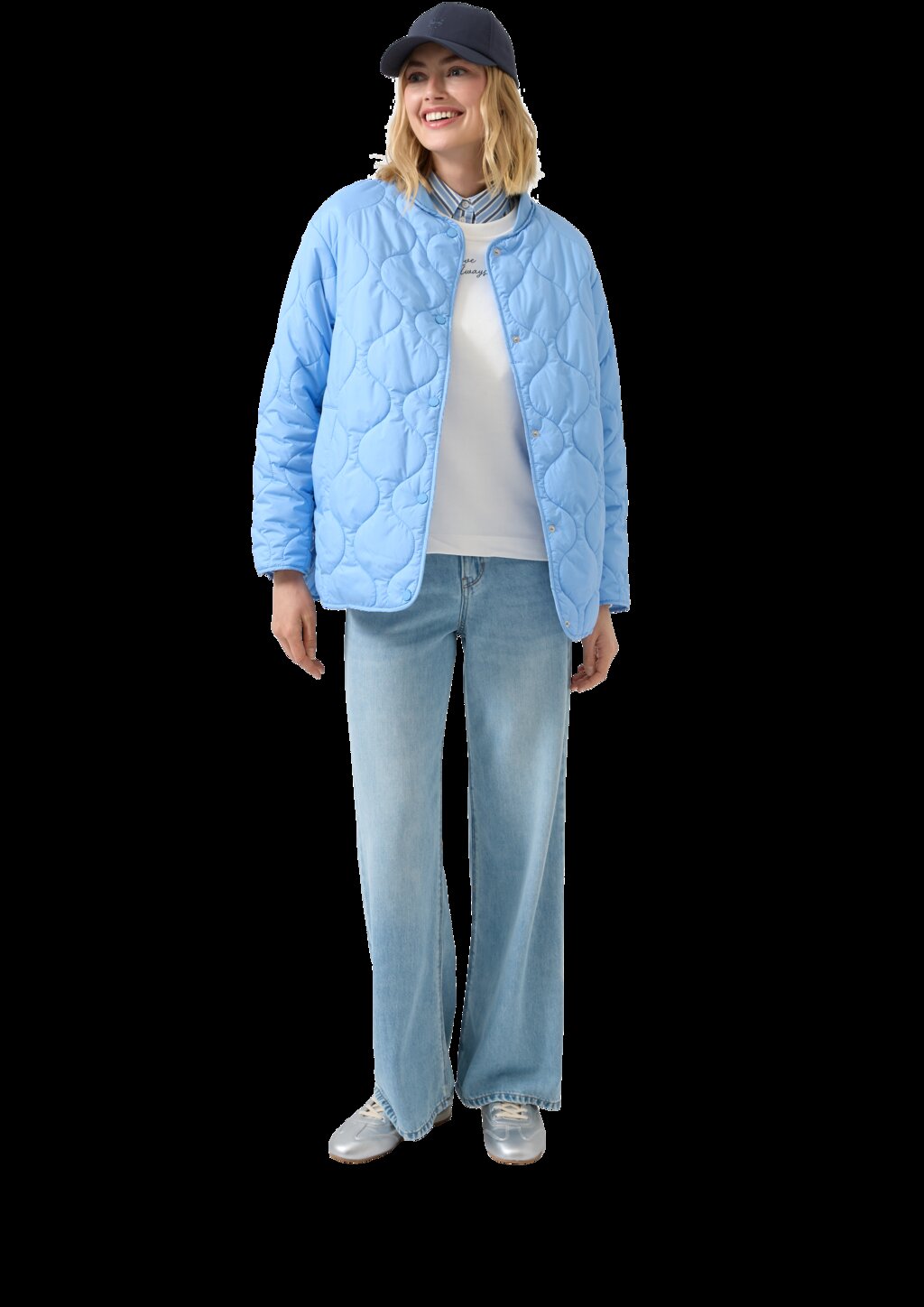 Wasserabweisende Kappe aus Webware