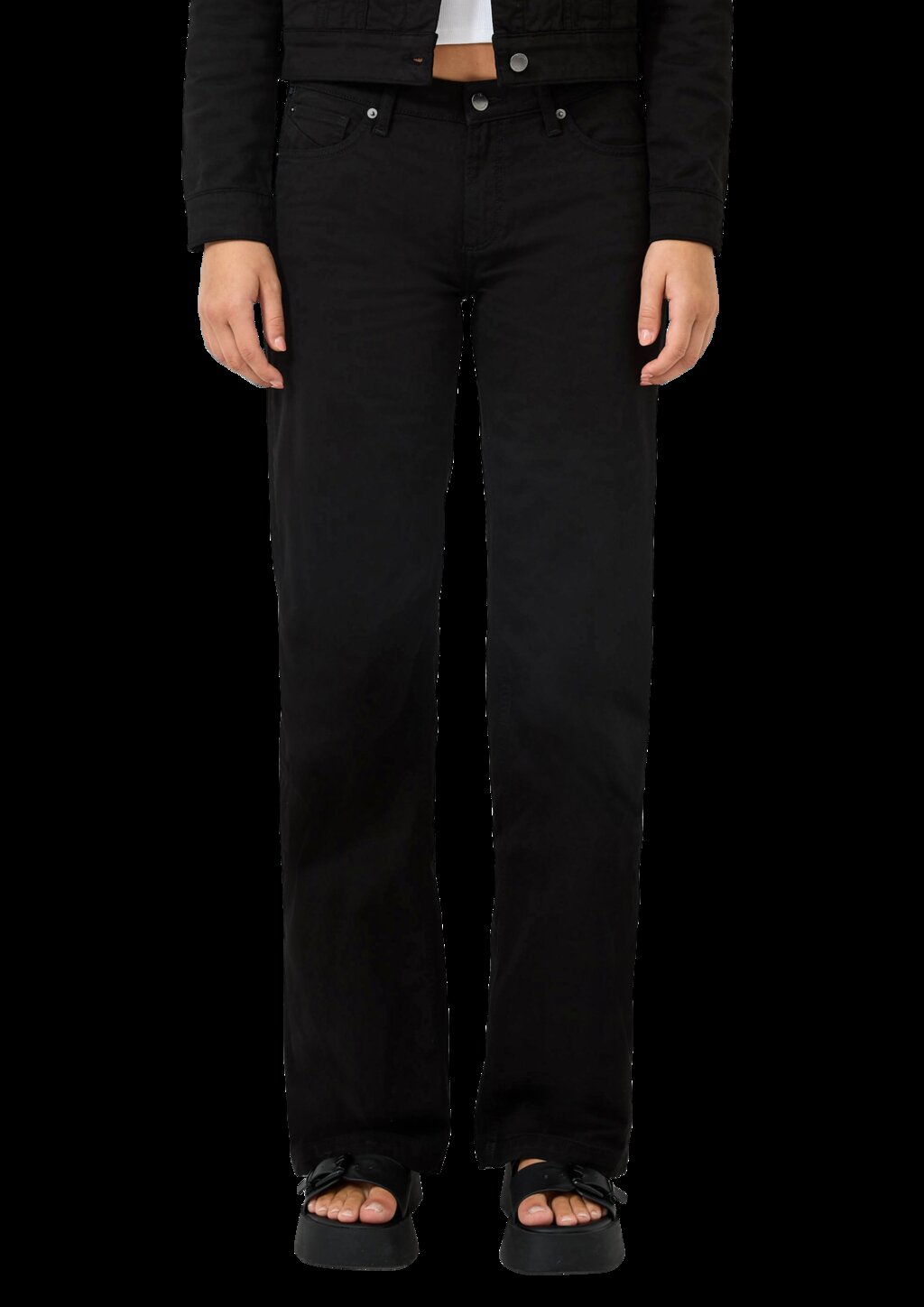 Jeans Catie/Mid Rise/Wide Leg