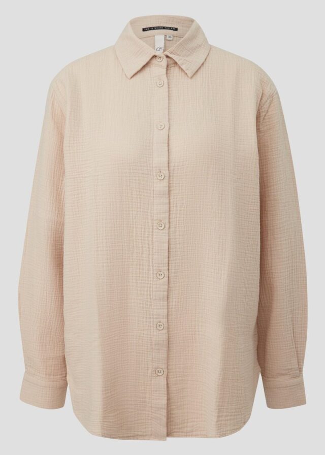 Hemdbluse aus Musselin