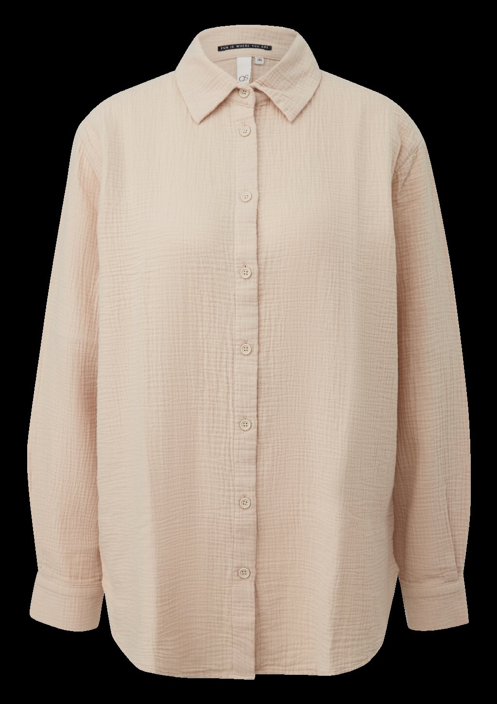 Hemdbluse aus Musselin