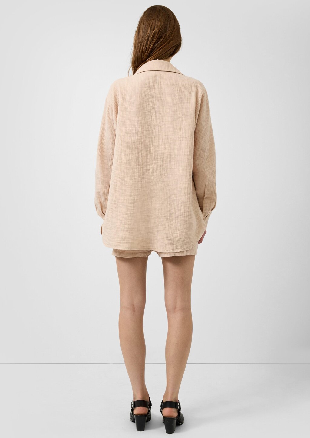 Hemdbluse aus Musselin