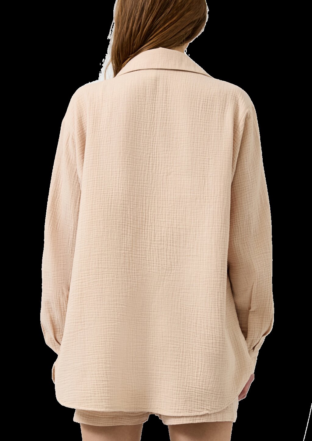 Hemdbluse aus Musselin