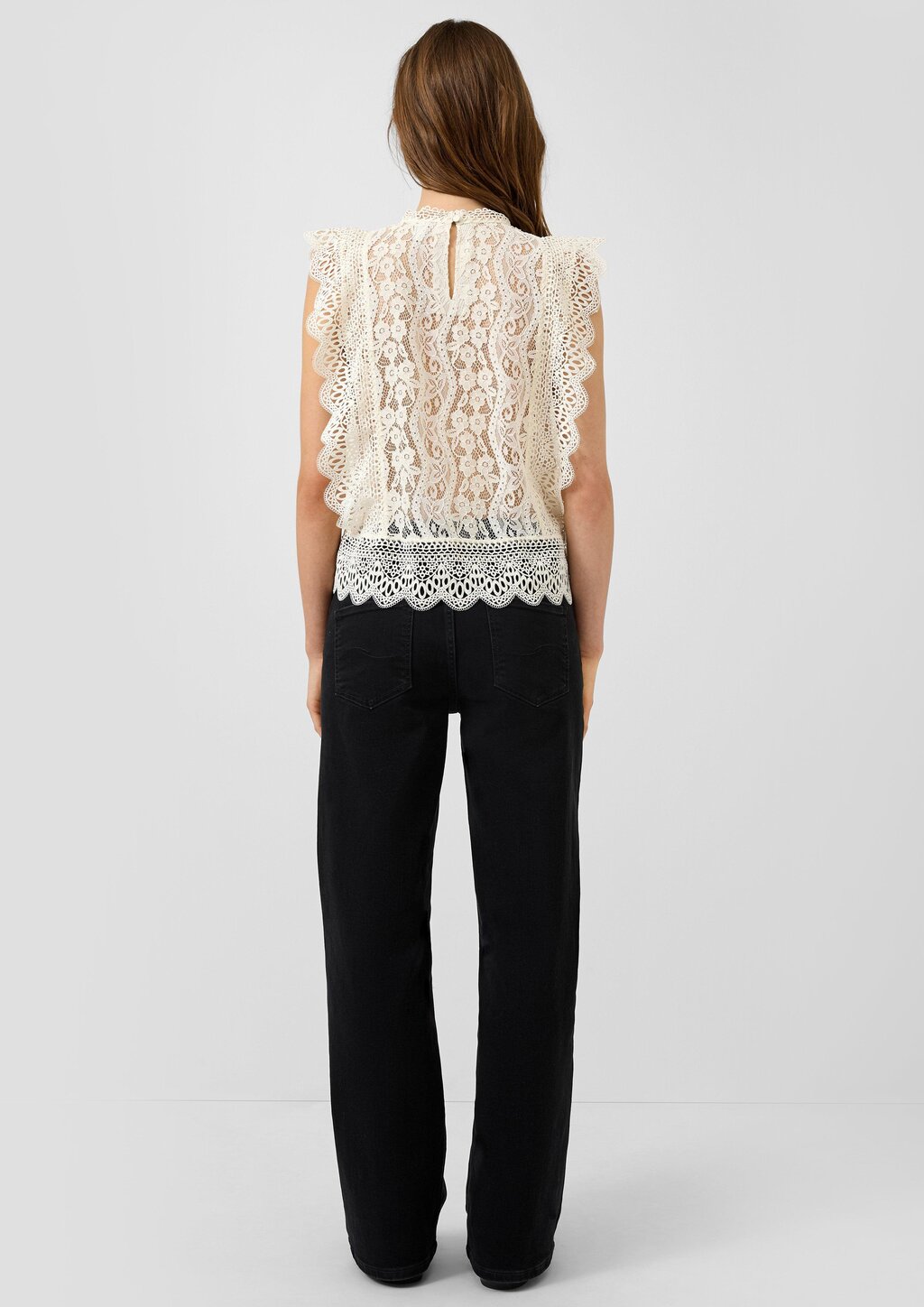 Blusentop aus Spitze