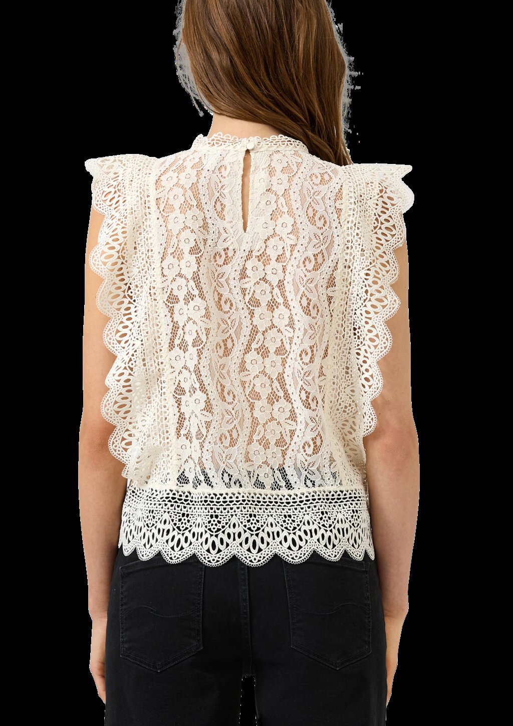 Blusentop aus Spitze