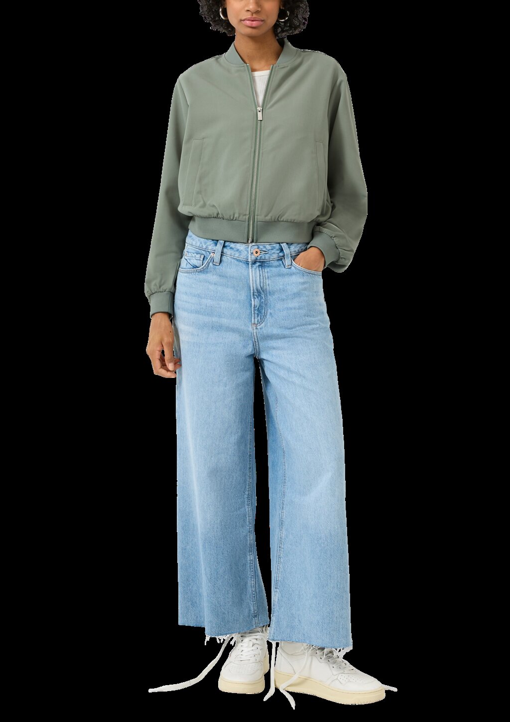 Blouson mit Stehkragen