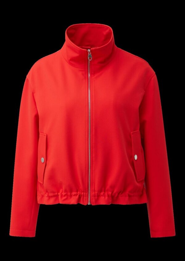 Sportive Jacke im Relaxed Fit mit Stehkragen