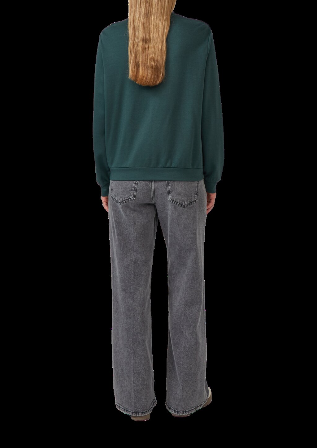 Weicher Interlock-Blouson mit Eingrifftaschen