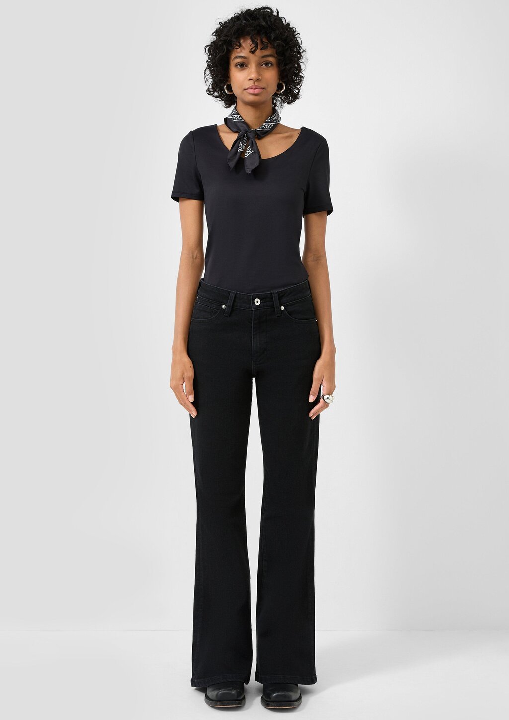 Jeans Reena/High Rise/Flared Leg