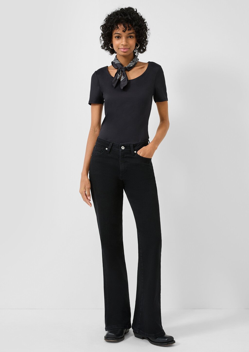 Jeans Reena/High Rise/Flared Leg