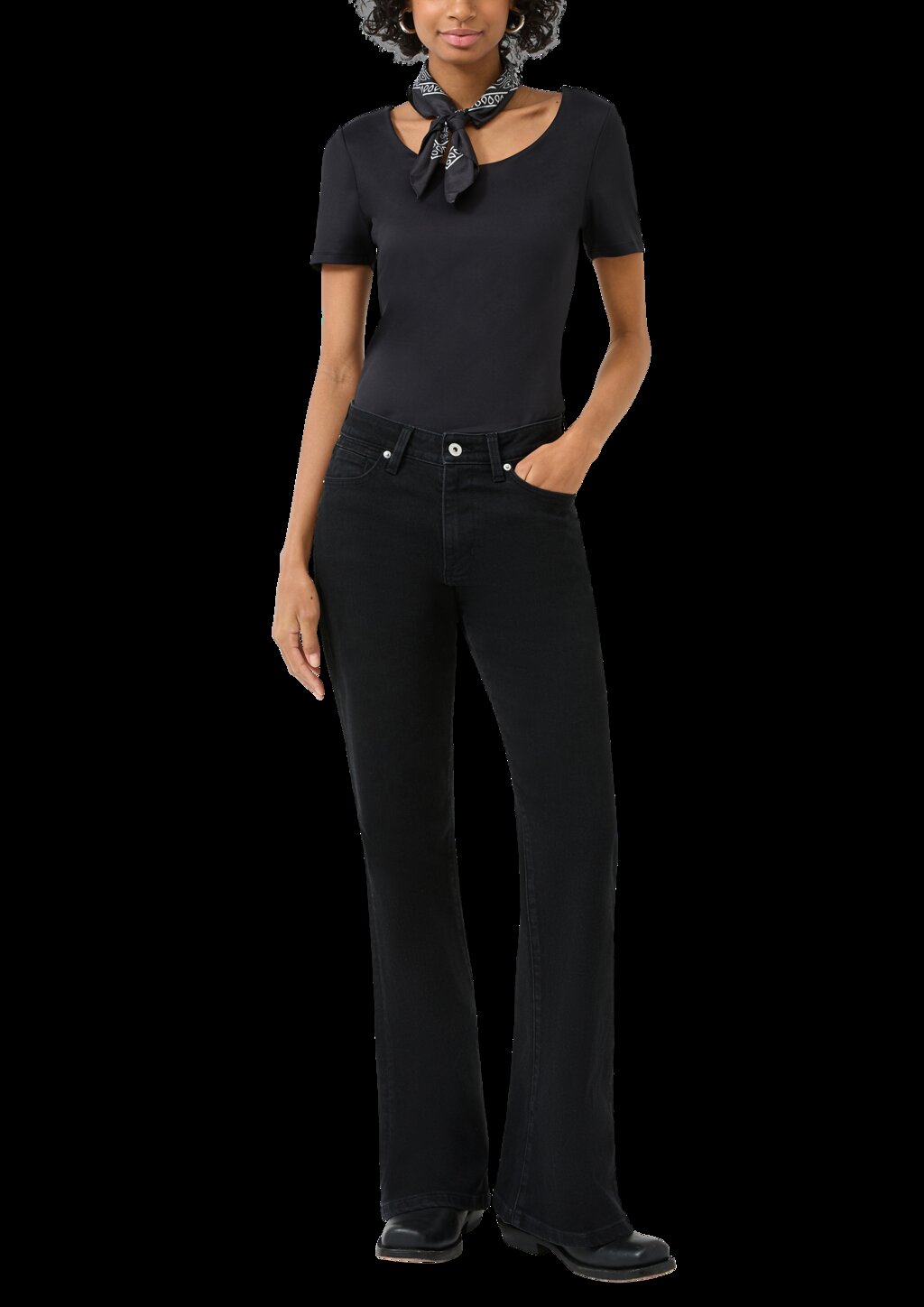 Jeans Reena/High Rise/Flared Leg