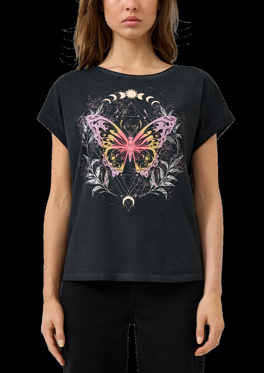 Oversize-Shirt mit Frontprint