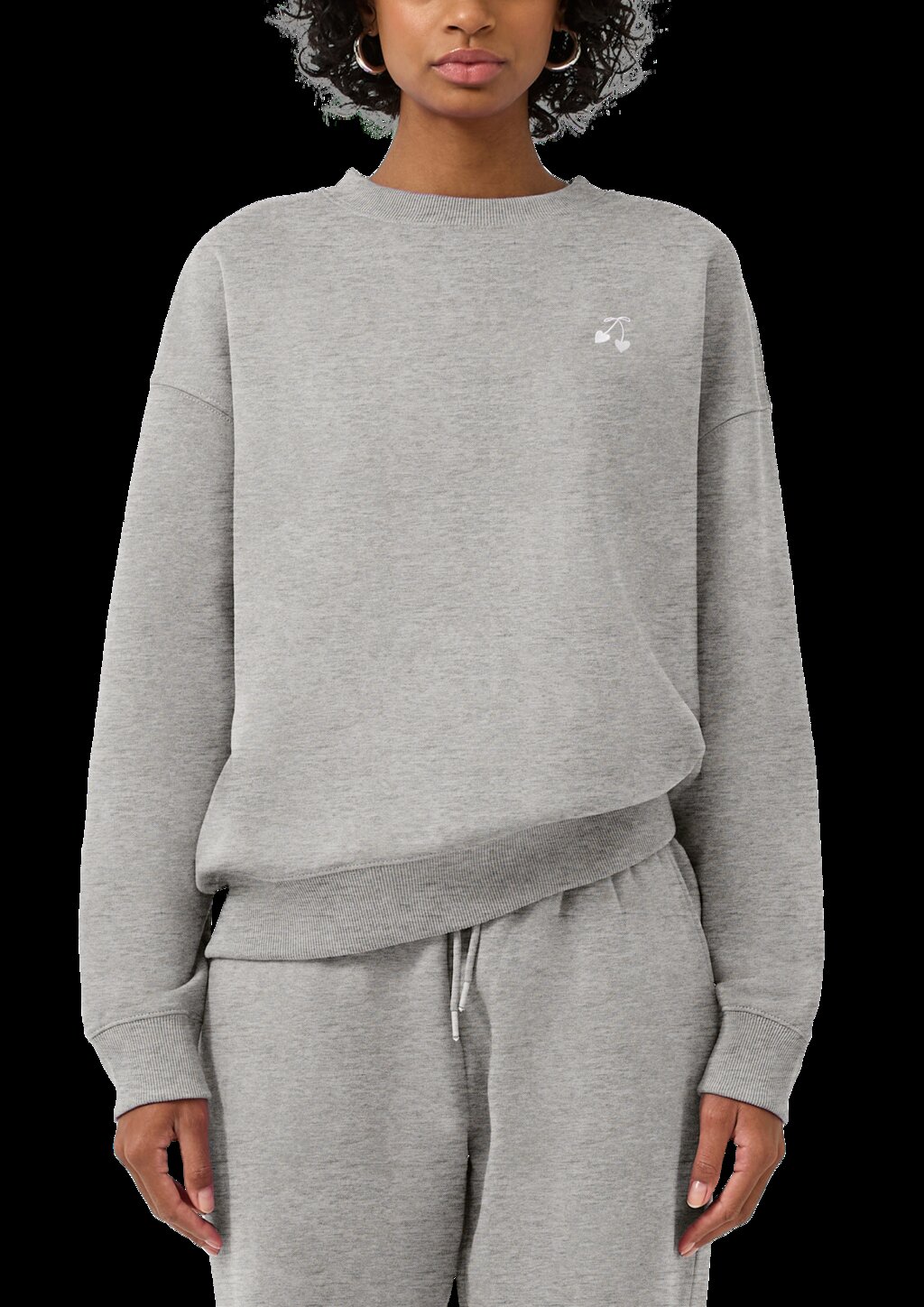 Sweatshirt mit Stickerei