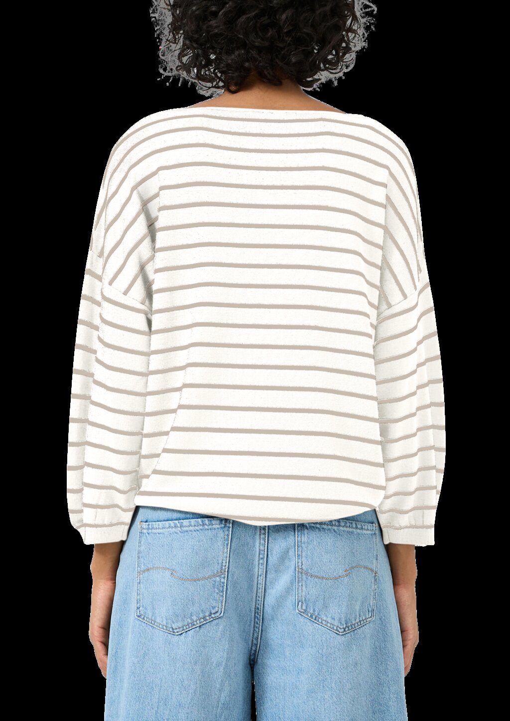 Leichter Strickpullover aus Viskosemix