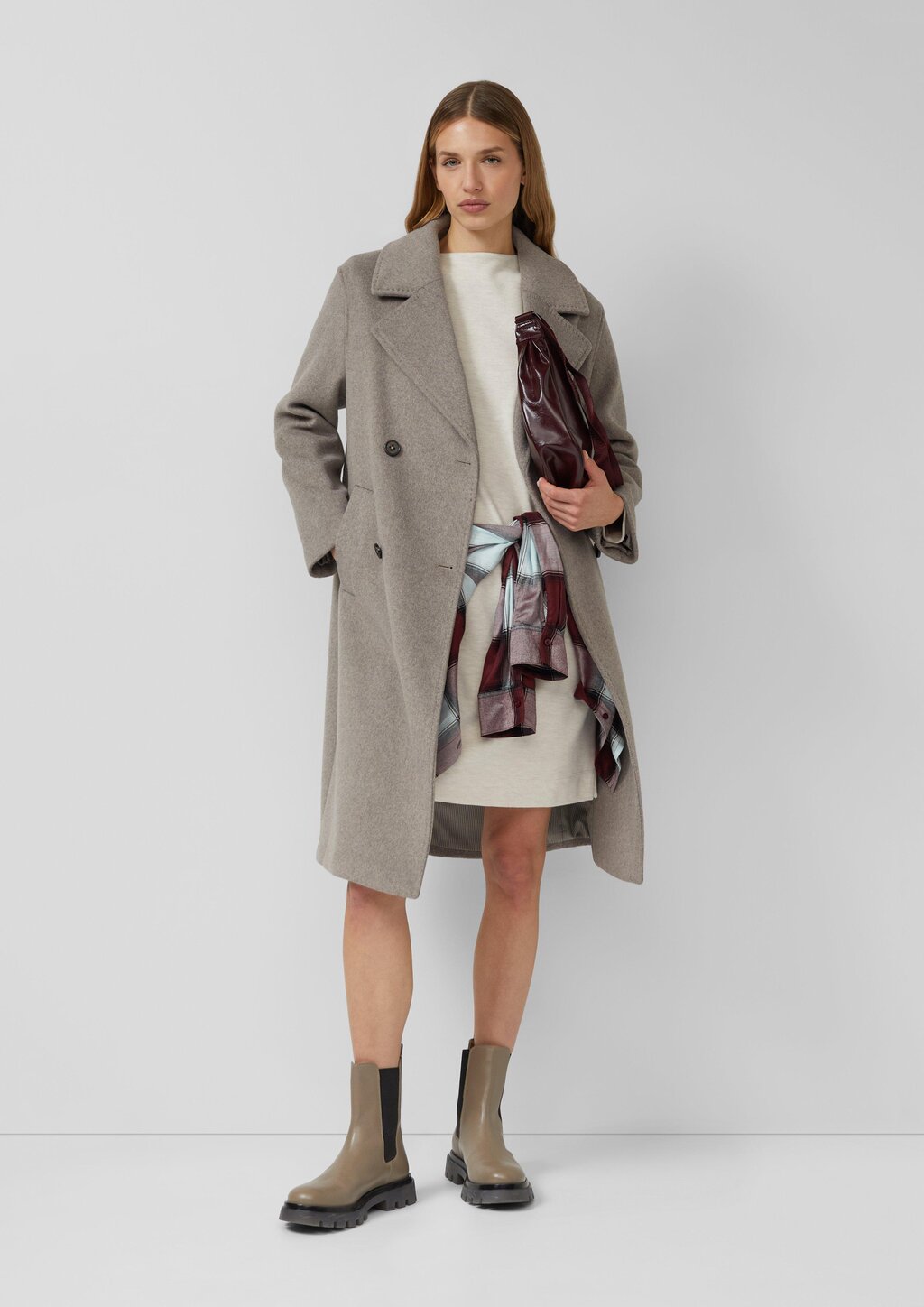 Weiches Kleid im Relaxed Fit