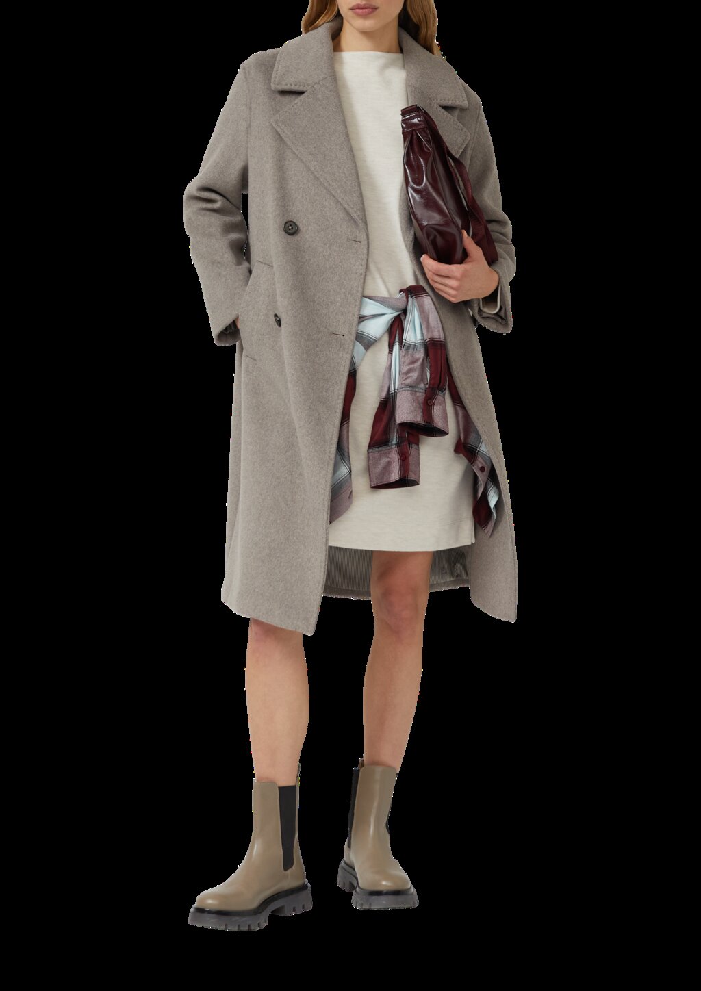 Weiches Kleid im Relaxed Fit