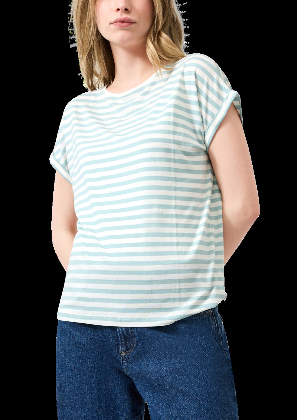 T-Shirt aus Lyocellmix