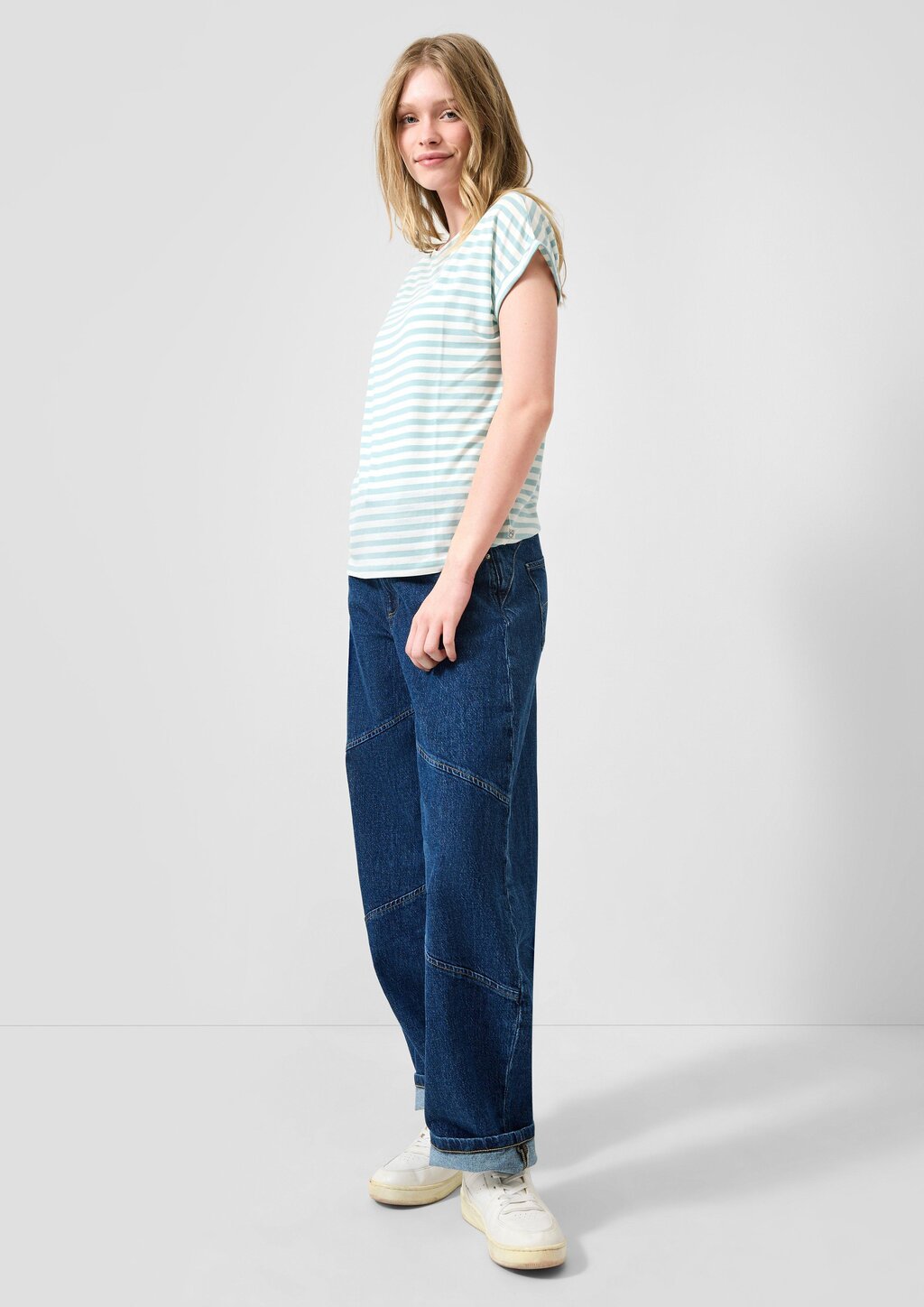 T-Shirt aus Lyocellmix