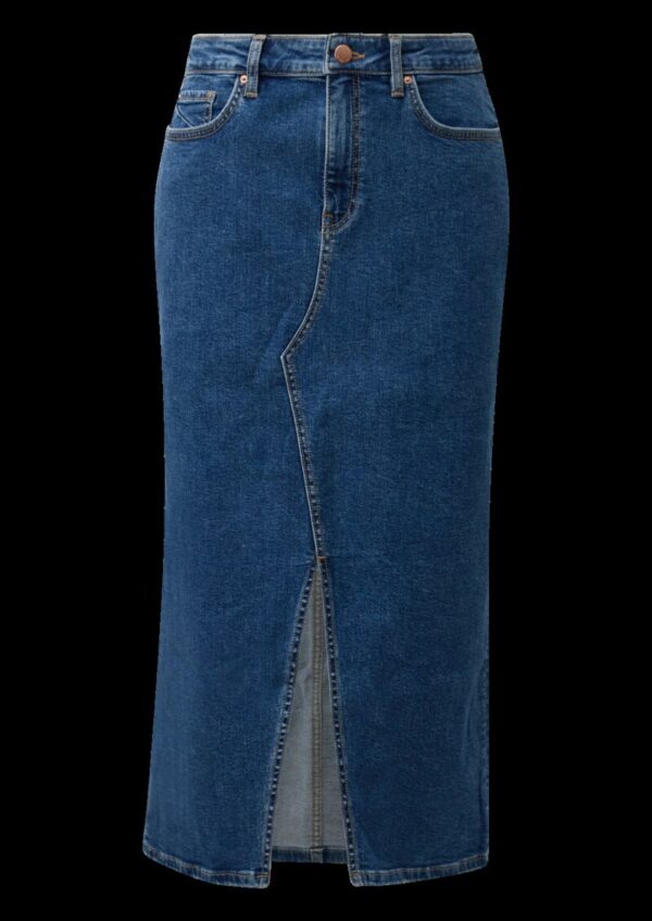 Wadenlanger Denimrock