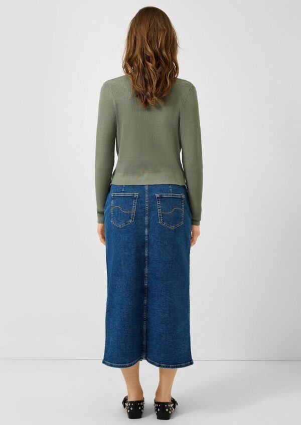 Wadenlanger Denimrock