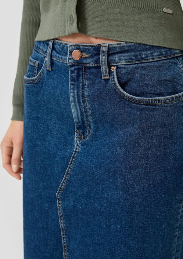 Wadenlanger Denimrock