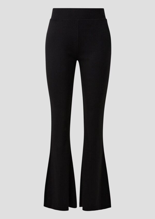 Jerseyhose mit ausgestelltem Bein