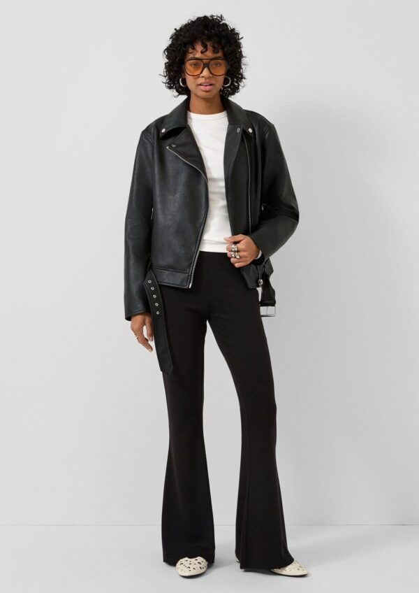 Jerseyhose mit ausgestelltem Bein