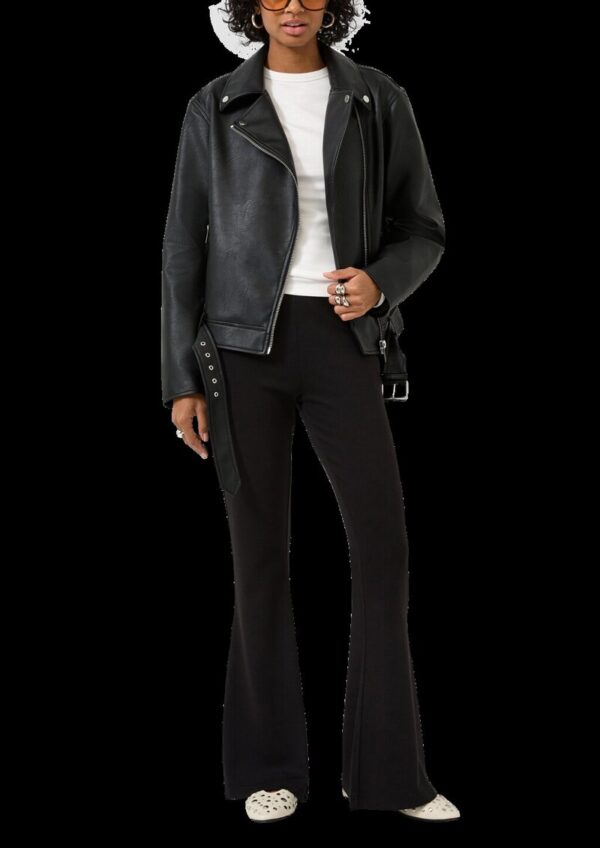 Jerseyhose mit ausgestelltem Bein