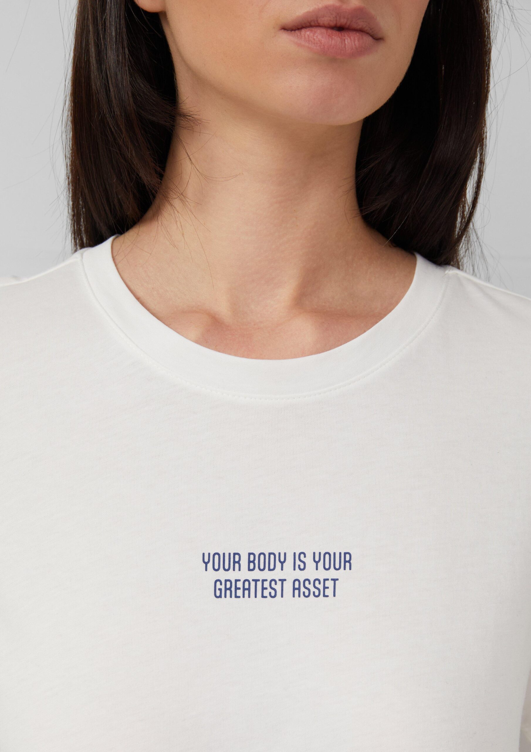 T-Shirt mit Front- und Rückenprint