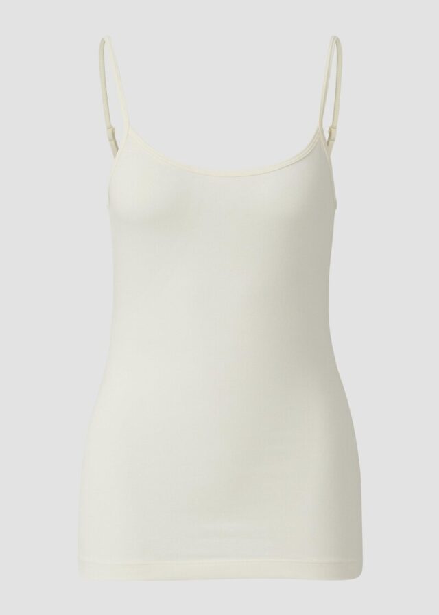 Slim Fit Shirt mit längenverstellbaren Spaghettiträgern