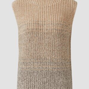 Grobstrickpullunder mit Stehkragen und Farbverlauf