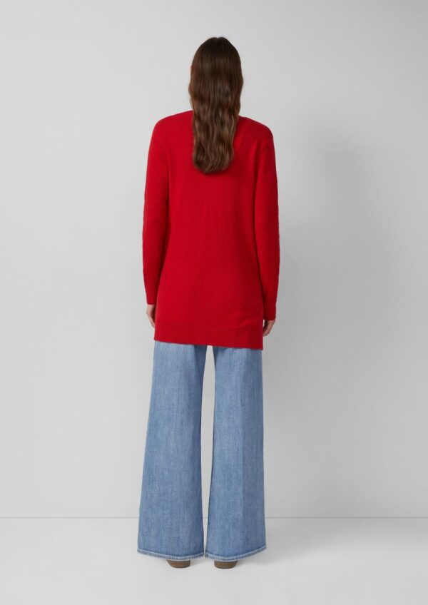 Weiche Strickjacke mit aufgesetzten Taschen