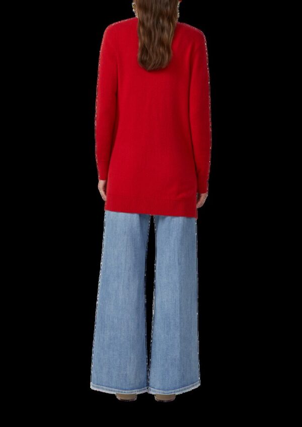 Weiche Strickjacke mit aufgesetzten Taschen