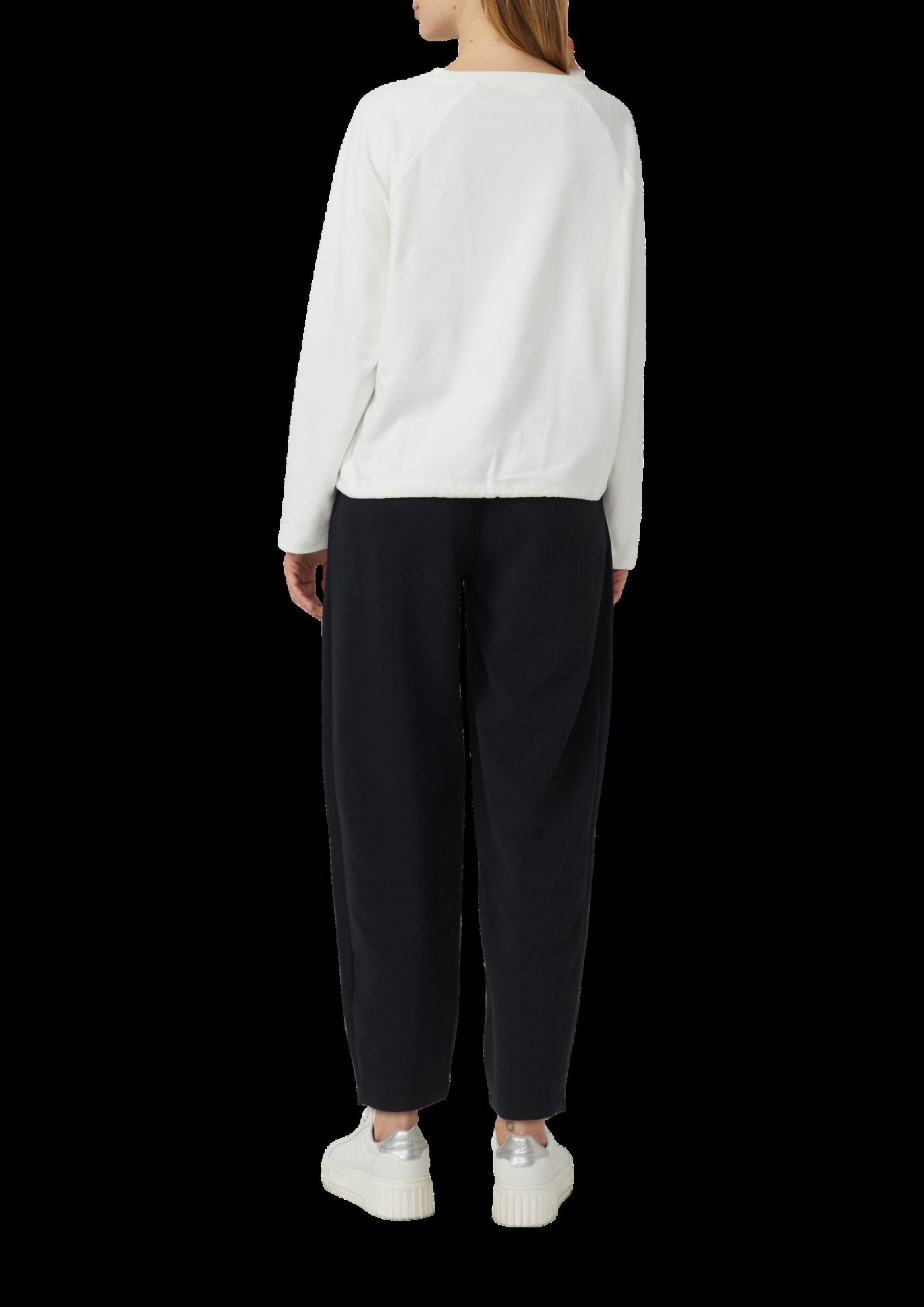 Weiches Sweatshirt mit Bindedetail