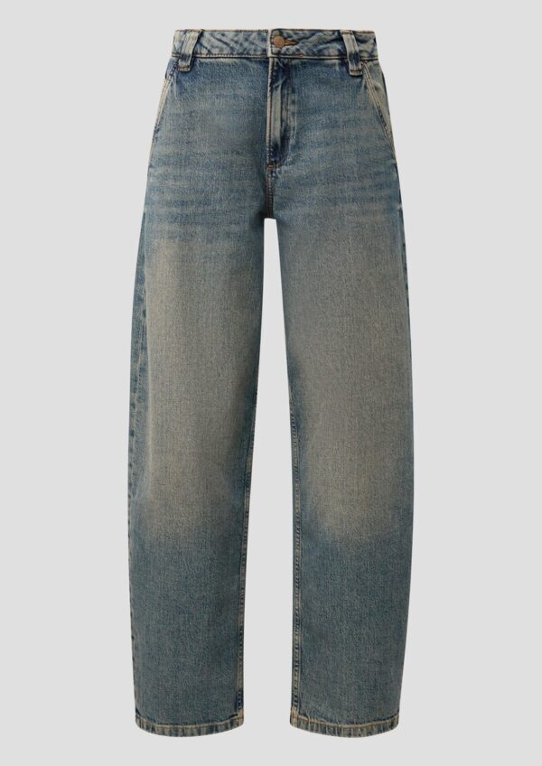 Jeans Baggy / Loose Fit / Mid Rise / Barrel Leg / QS x Von Dutch